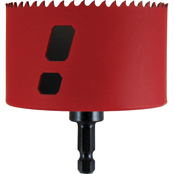 MK Morse MHSA52C/TAC52 Hole Saw 3-1/4 In 1-15/16 In 3/8 In Arbor 4/6 TPI HSS Cutting Edge