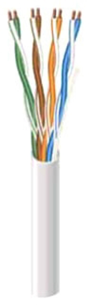 Southwire Company COLE CAT6WHT4P-FT Wire 1000 Ft 23/4P Solid BC CMP 550 MHz White