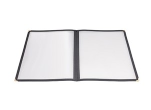 PMCD-9K Double-Fold Menu Cover 9-3/8 In X 12-1/8 In