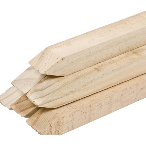 MAT-MIDWEST AIR WW3-12 Wood Stake 3 Ft Pack of 72