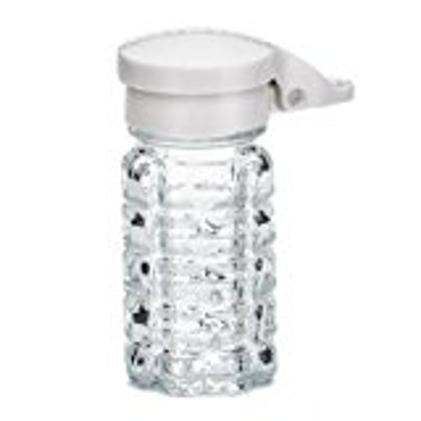 Tablecraft 163MPW Shaker 1.5 Oz Moisture Proof Top White