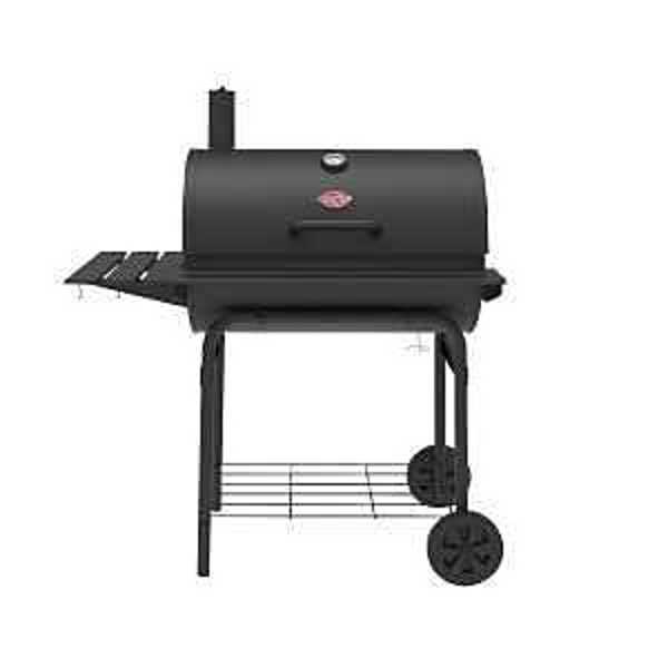 Char-Griller E2827 Prodelux Charcoal Grill Black Steel Body
