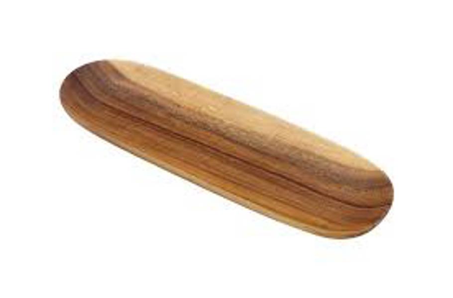 Pacific Merchants K0571 Baguette Tray 16.5 In X 5.5 In X 1 In Acacia