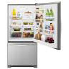 Whirlpool WRB322DMBW Bottom Mount Refrigerator