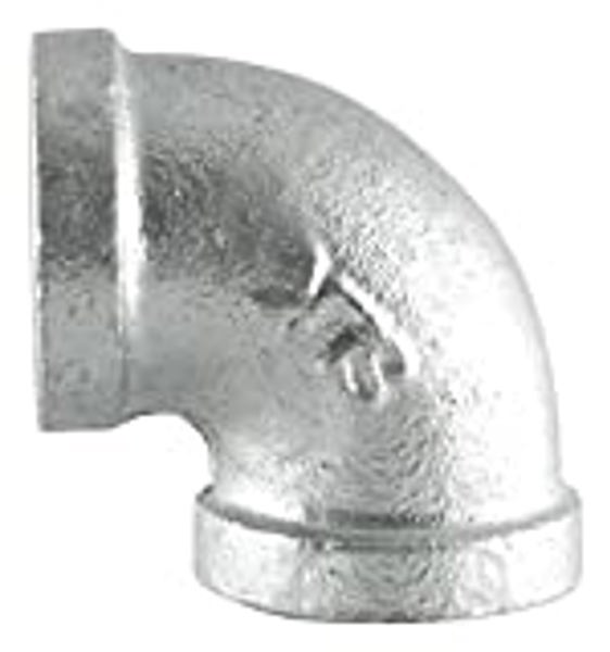 B&K Industries 510-005HN 90 Galvanized Elbow