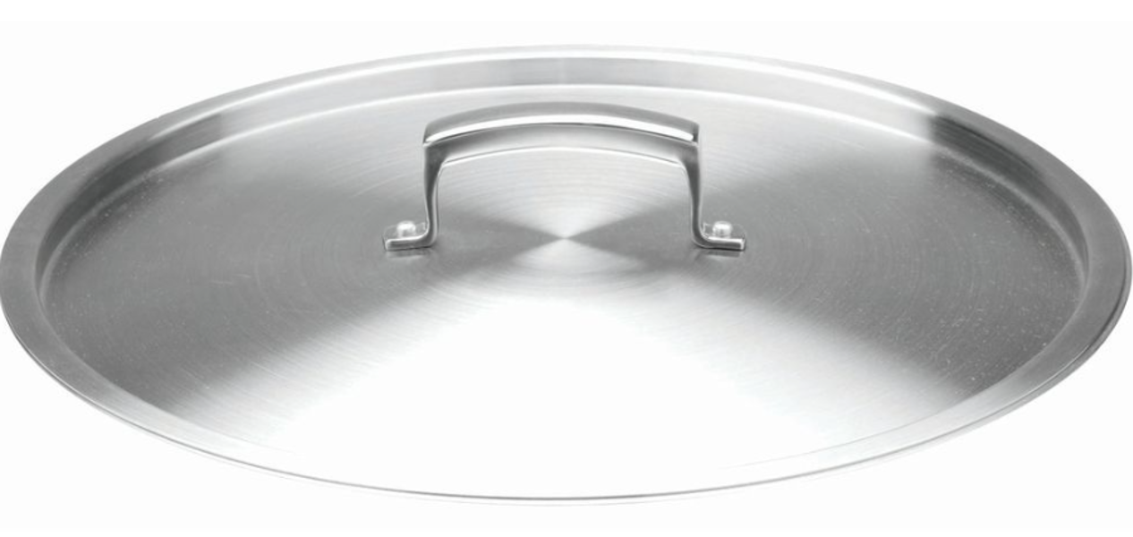 Browne Foodservice 5724132 Stock Pot Lid 20 Qt Stainless Steel