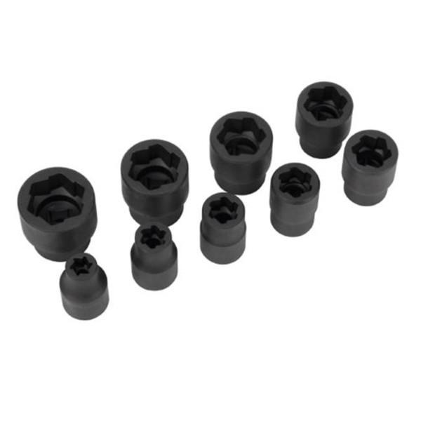 Wilmar W38917 9 Piece Bolt Extractor Set