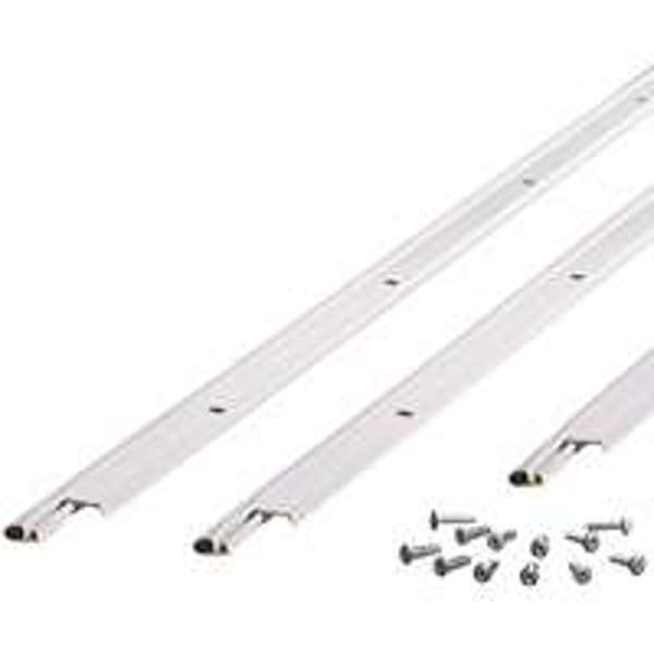 M-D Building Products 01958 Jamb Weatherstrip Kit 84 In x 5/8 In Aluminum/Vinyl White