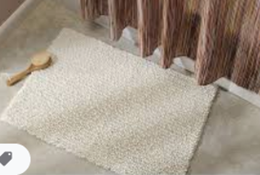 InterDesign 19015 Frizz Rug 20X30 Natural