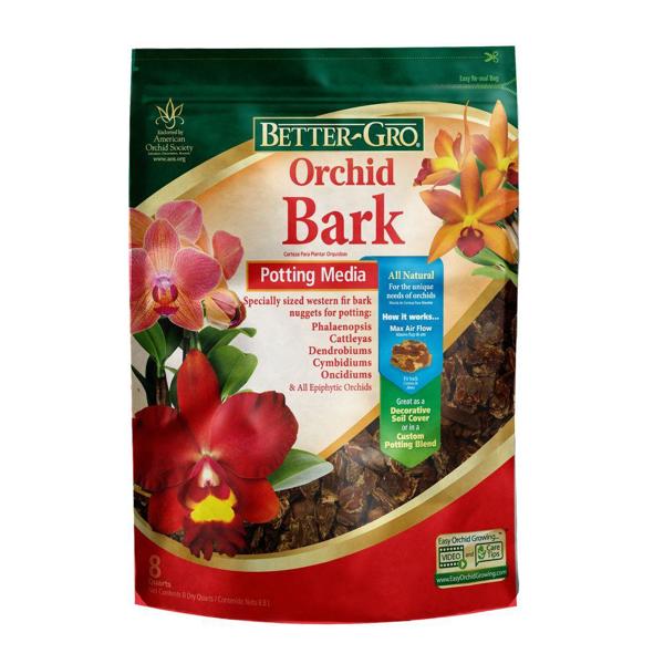 Sun Bulb Company 50190 Orchid Bark 8 Qt Landscaping Supplies