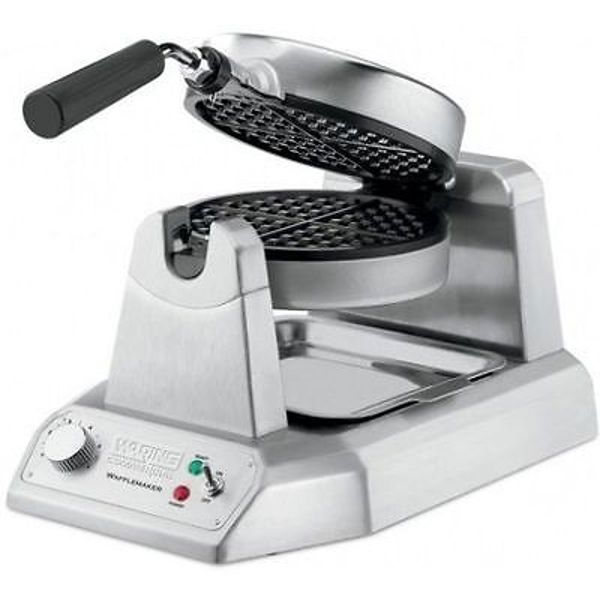 Waring Commercial WWD180 Countertop Electric Waffle Maker Heavy Duty