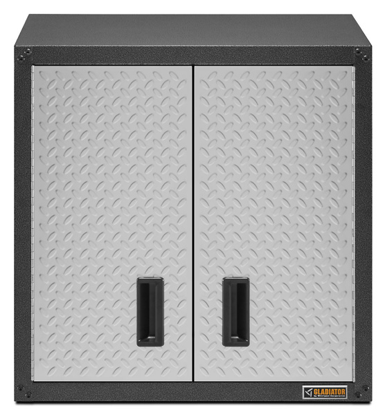 Gladiator GarageWorks GAWG28FDYG Wall Cabinet RTA Full Door 28 In x 28 In x 12 In 2 Door
