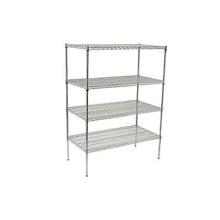 VCS-2448 Wire Shelving 4-Tier Set 24 In X 48 In X 72 In