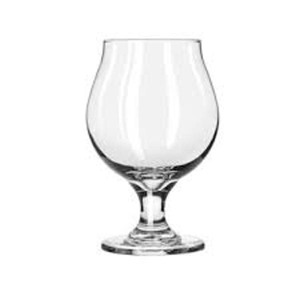 Libbey 3808 Belgian Beer Glass 16 Oz Capacity Clear Glassware Set of 12