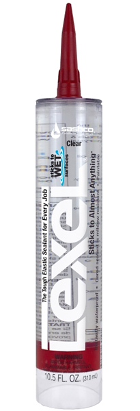 Sashco Sealants 13010 High Performance General Purpose Caulk 10.5 Oz Clear