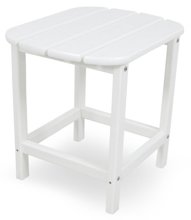 SBT18WH South Beach 18 In White Side Table