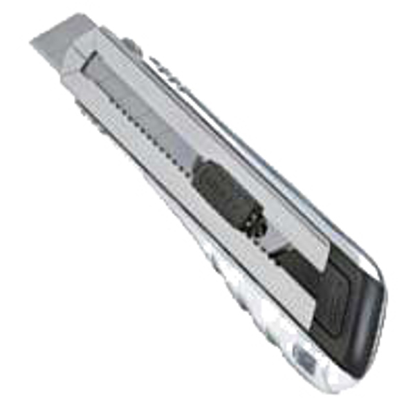 STANLEY TOOLS 10-817 Utility Knife 8-1/4 In Silver Ergonomic Carbon Steel