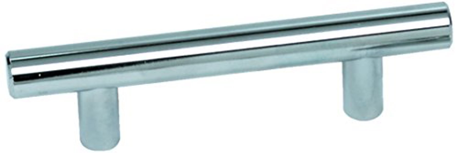 Laurey 59903 T-Bar Pull 3 Inch Steel Polished Chrome Combo Pack 5 Pieces