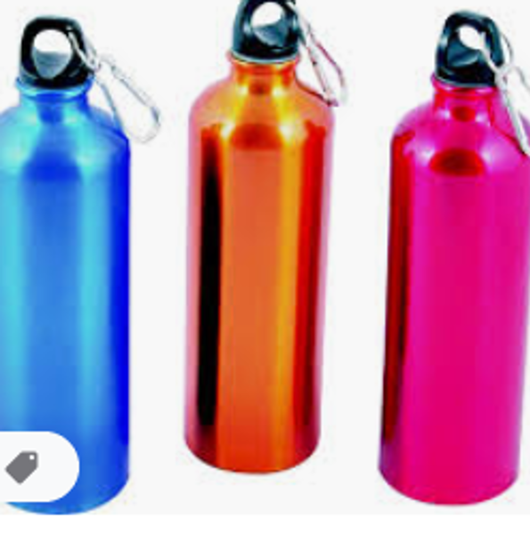 Chef Craft 21657 Aluminum Water Bottle 25 Oz