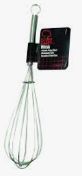 Chef Craft 10 Inch Whisk Stainless Steel Chrome Finish Durable and Stylish Kitchen Tool