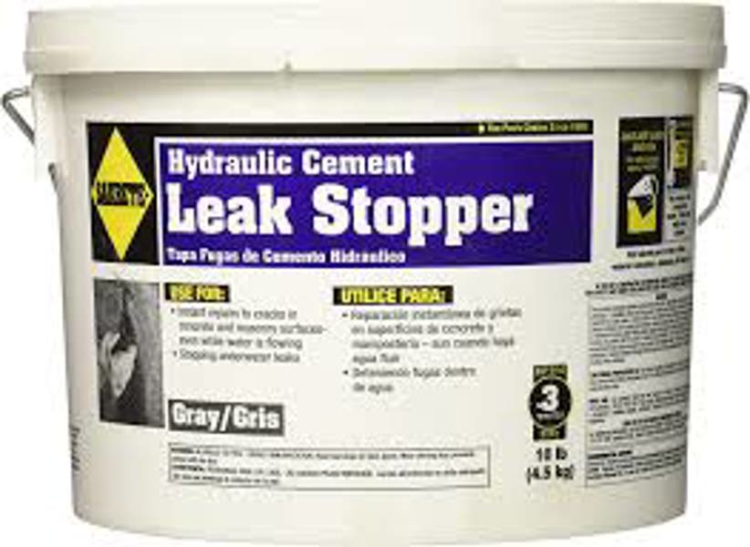 SAKRETE OF NORTH AMERICA WRB 17610 Hydraulic Leak Stopper 10 Lb Gray