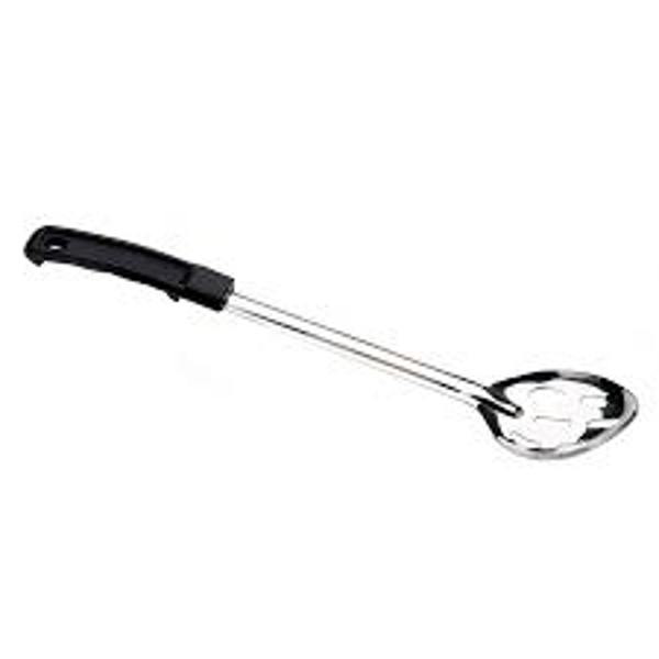 Browne Foodservice 572353 Slotted Spoon 15 In Black Handle