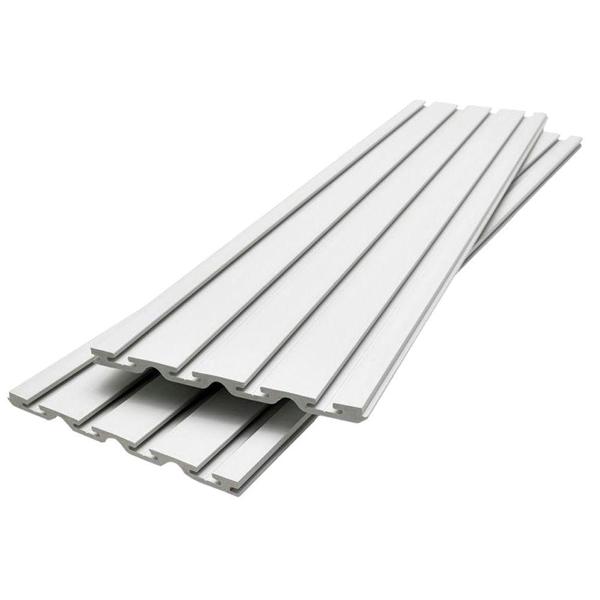 Gladiator GAWP042PBY Wall Panel 4 Pack GearWall Storage System Gray Durable Steel Easy Installation