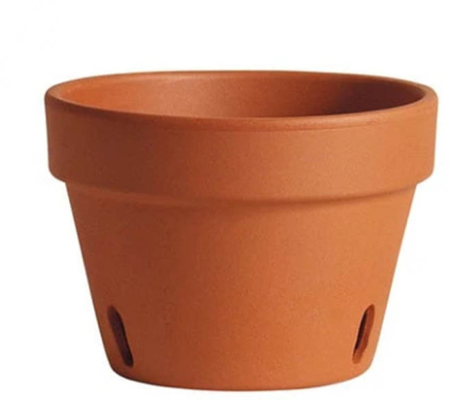 Atlantic Pottery 76170 Terracotta Planter Pot 6.75 X 4.75 Inch