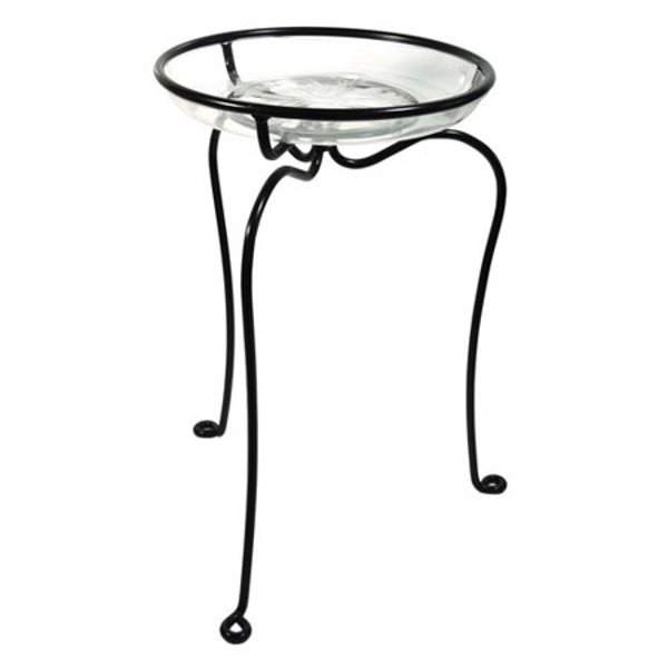 Plastec DPS16RT Decorator Plant Stand 16 In Rust