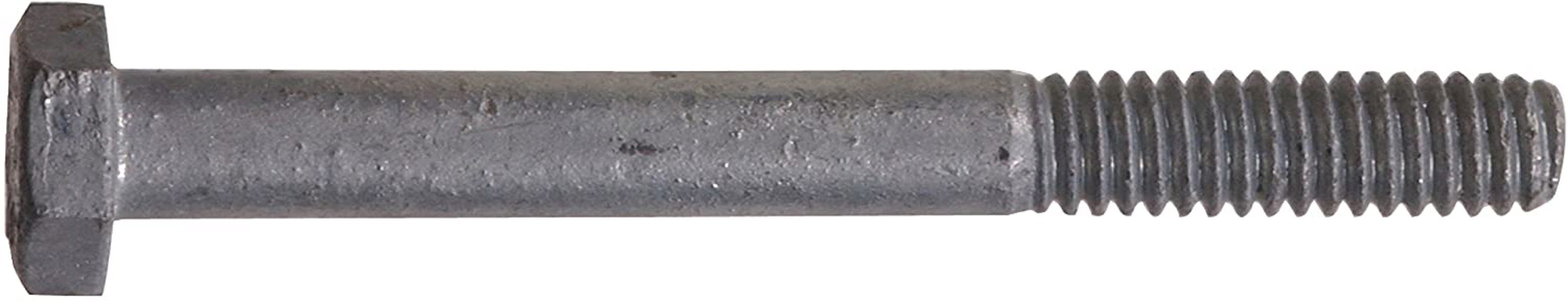 Hillman Group 811608 Hex Bolt 1/2 In X 1-1/2 In Low Carbon Coarse Thread Galvanized