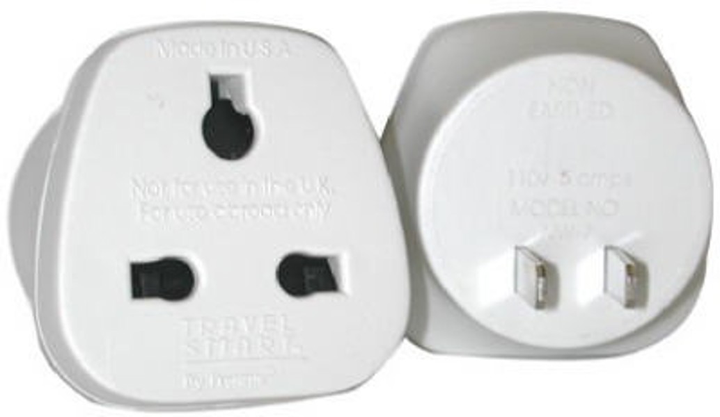 Conair NW7X Adapter Plug Travel Accessory Compact Design Universal Compatibility