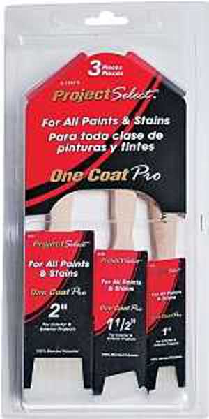 Linzer Products A1143S Brush Set 3PC Poly Project Select