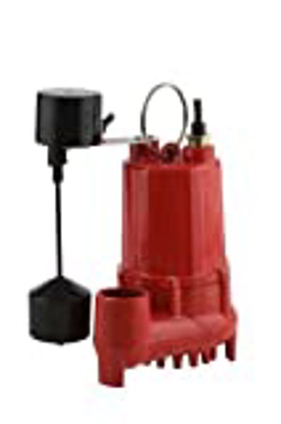 Franklin Electric RL-SC33V Sump Pump 3350 Gal Capacity 1/3 HP Cast Iron with Vertical Float Switch