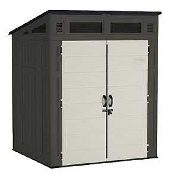 Suncast BMS6510 Shed 201 Cu Ft Capacity 57 Inch Width 72 Inch Height Resin Outdoor Storage