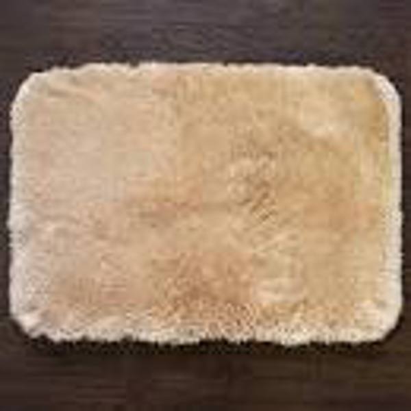 Log Cabin Rug 24 In X 40 In Gold Plush Deco