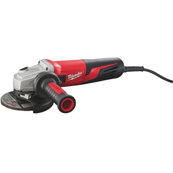 Milwaukee 6117-33D 5 In Angle Grinder 13 Amps Dial Speed Slide