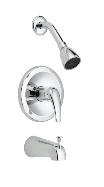 B&K Faucets 222-225 Single Handle Shower Faucet Chrome