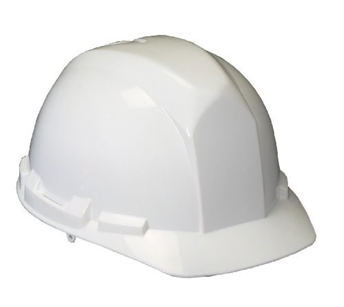 Mutual Industries 50100-10 Hard Hat 4 Pt Pinlock White