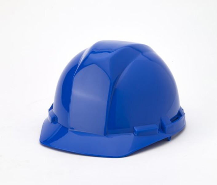 Mutual Industries 50100-25 4 Pt Pinlock Hard Hat Blue
