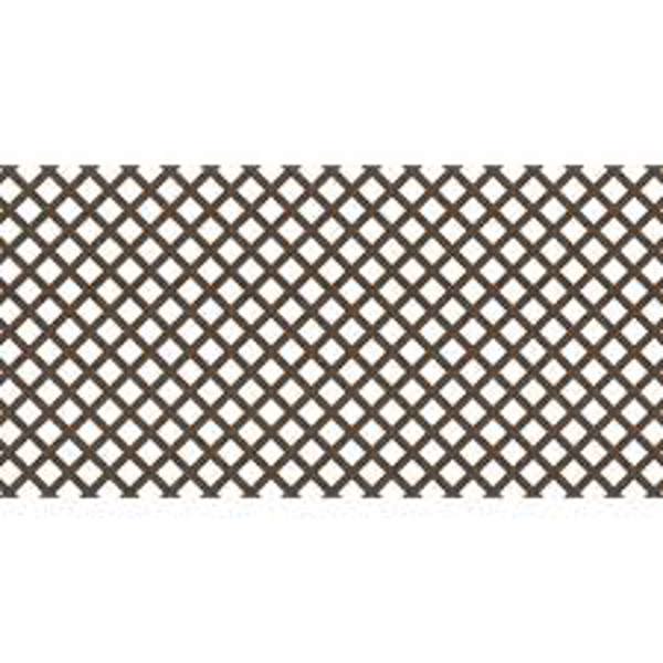 LAT4896-14 Lattice 4x8 PVC Regular Chestnut Brown