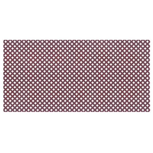 Boise Cascade JOG LAT48PR-CBR PVC Lattice 4x8 Brown Privacy
