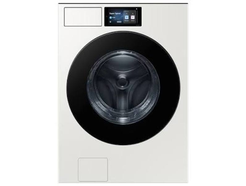 Samsung WF90F53ADYA5 Front Load Washer 5.3 Cu Ft White Bespoke AI