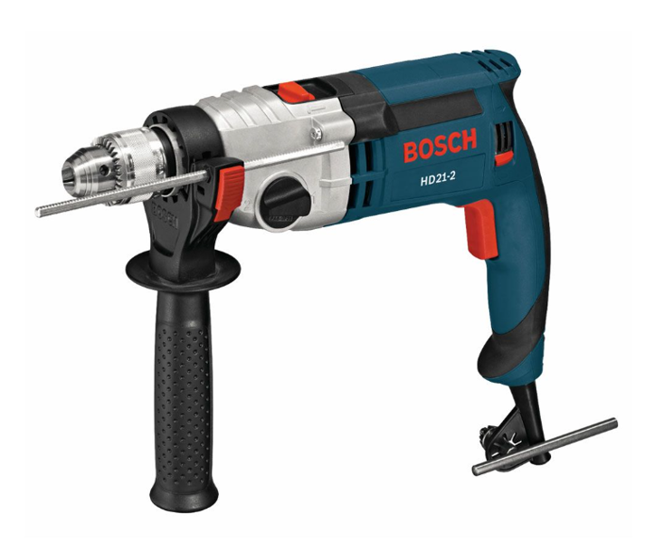 S-B POWER TOOL COMPANY HD21-2 Hammer Drill 1/2 In Keyed Chuck 120V 9.2 Amps 0-900/0-3000 RPM Dual Corded