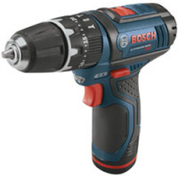 BOSCH PS130-2A Hammer Drill/Driver Kit with (2) 2.0Ah Batteries