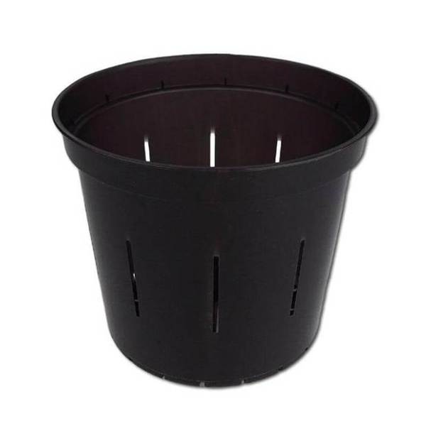 HOLLAND BEAUTY JF817 7 Flared Orchid Pot 7 In Black