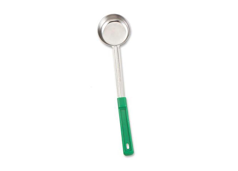 Browne Foodservice 5757440 Portioner 4 Oz Green Handle