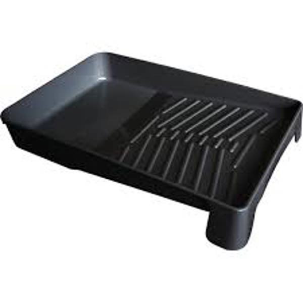 Lancaster 00187 Plastic Paint Tray 2 Qt 11-1/4 In x 16-1/4 In Black