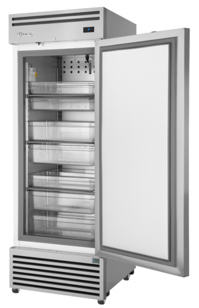 TRUE MFG TGN-1R-1S Reach In Refrigerator Gastronorm Compatible with Casters 5 Years Warranty