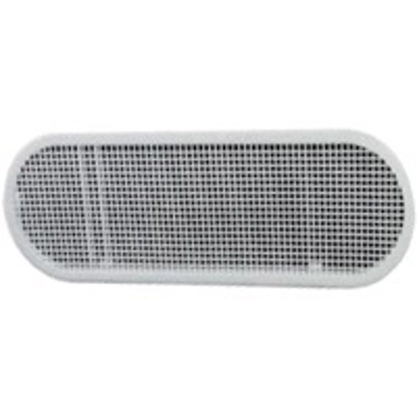 LL Building Products EAP412W Soffit Ventilator Oval White Durable Plastic Designed for Roof Ventilation