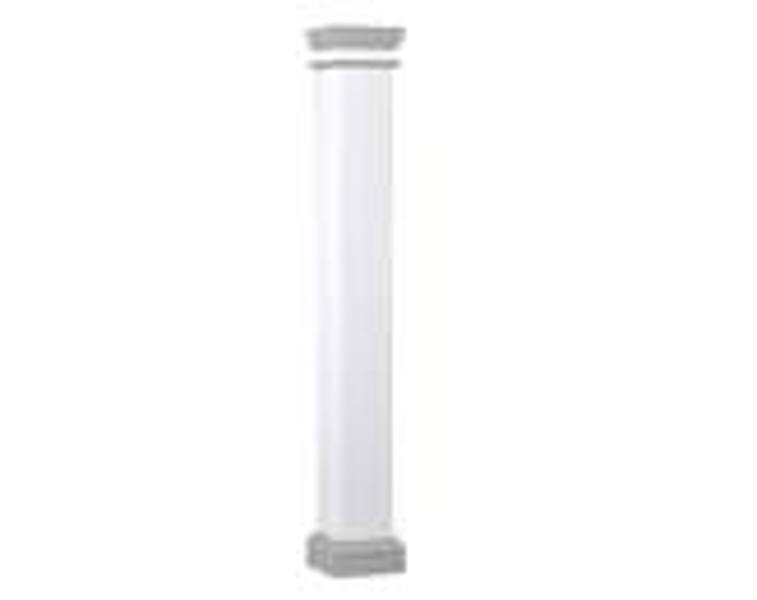 HUTTIG HUT SYN1010SQ Column Square Plain 10 X 10 Permacast